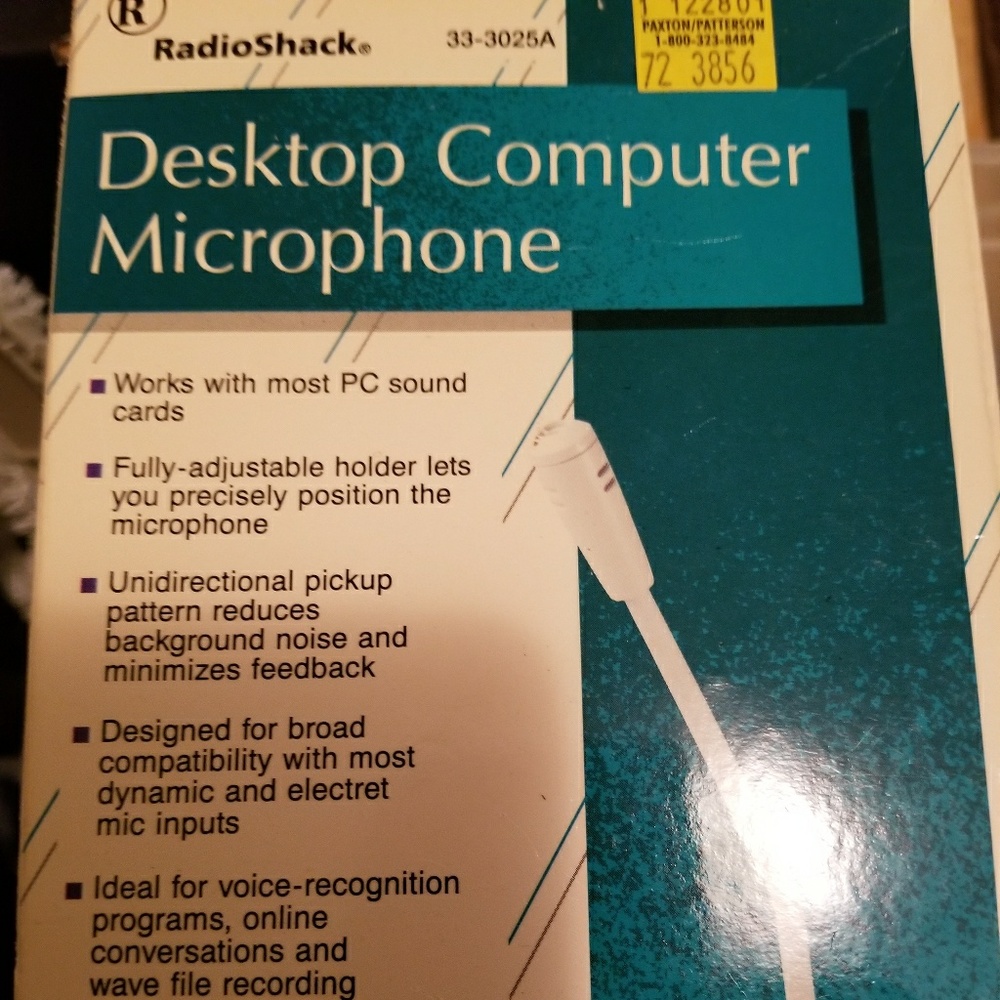 Desktop microphone